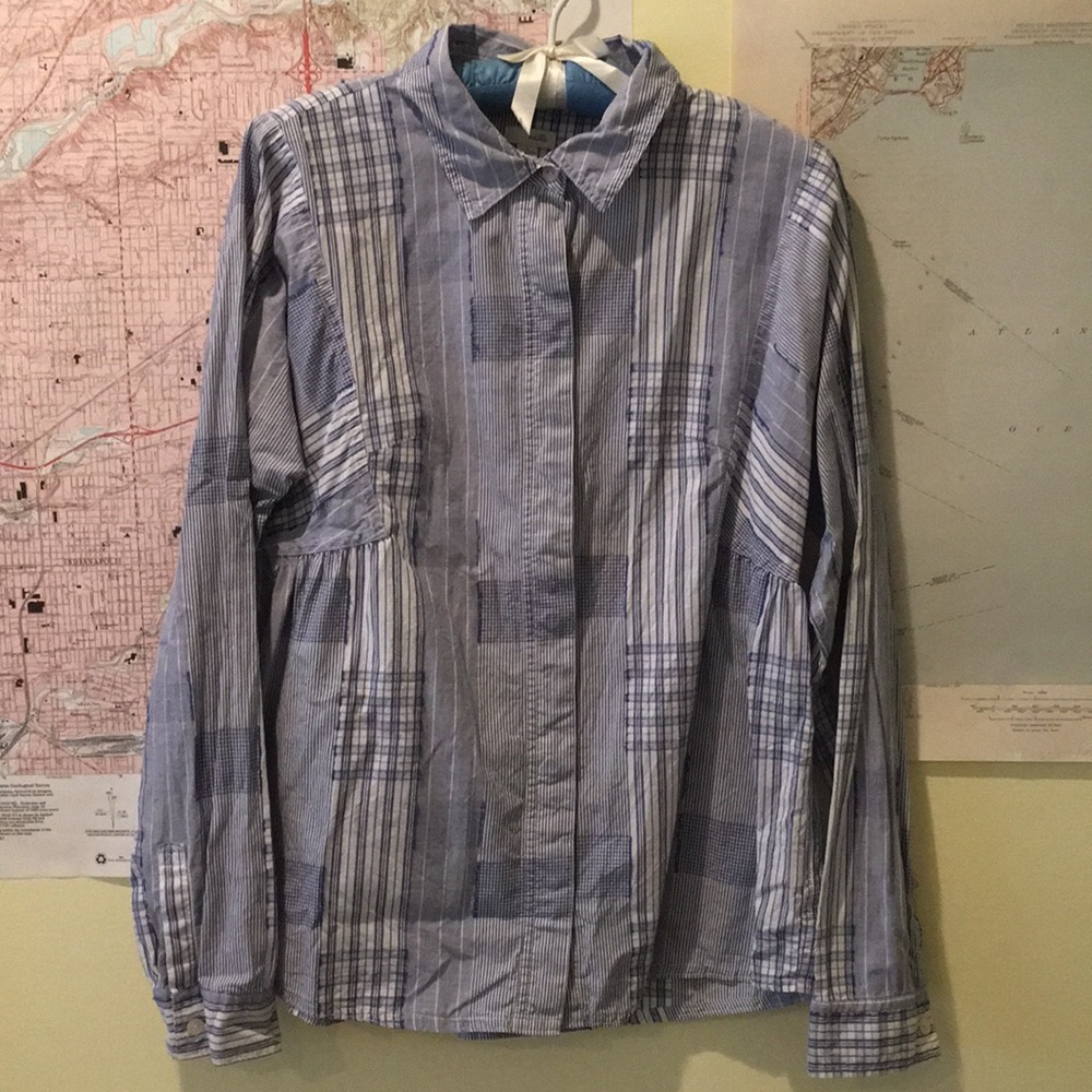 Odille Anthropologie Button Down